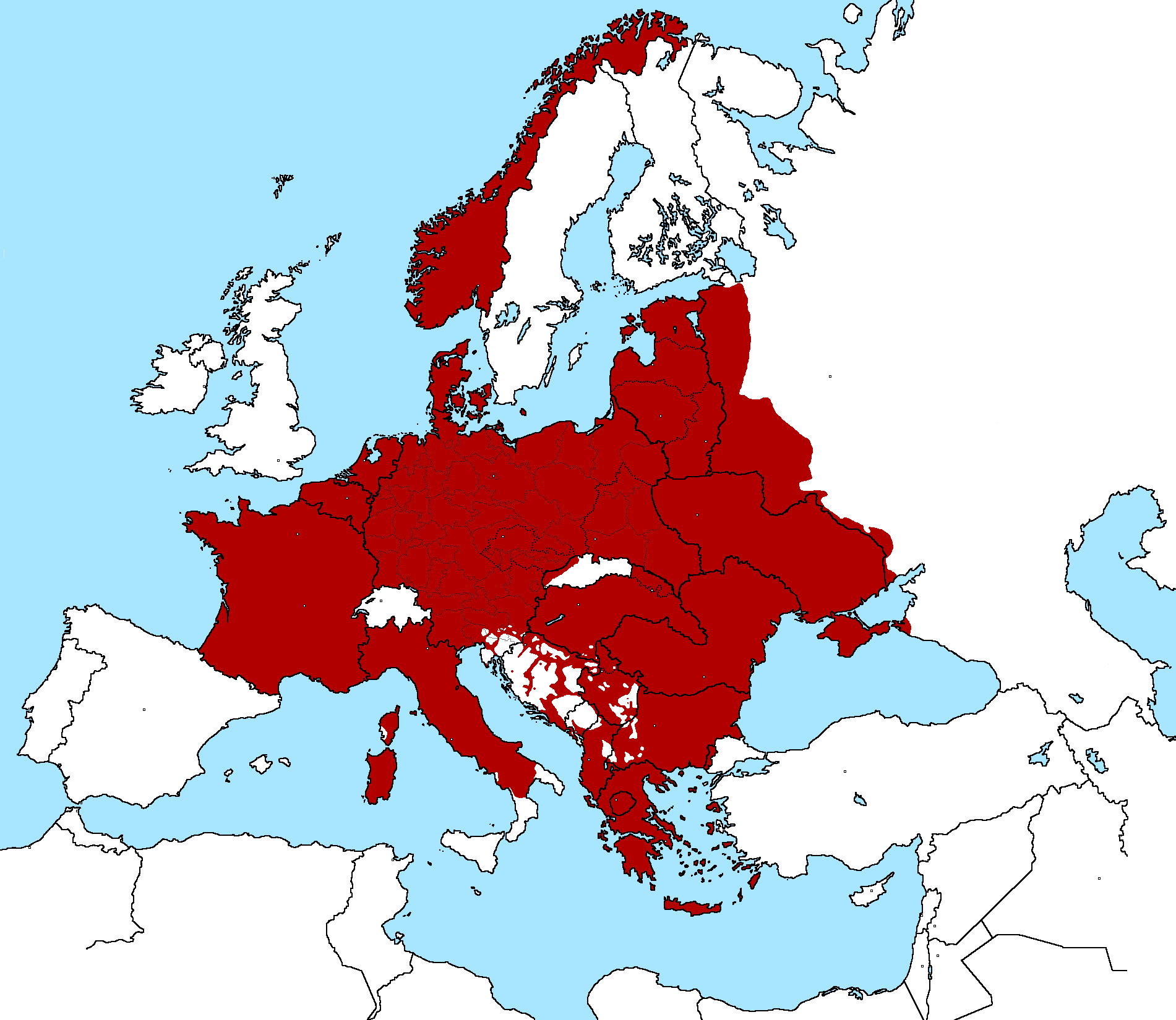 Image - Map of Nazi Germany controlled territory.png - Military Wiki