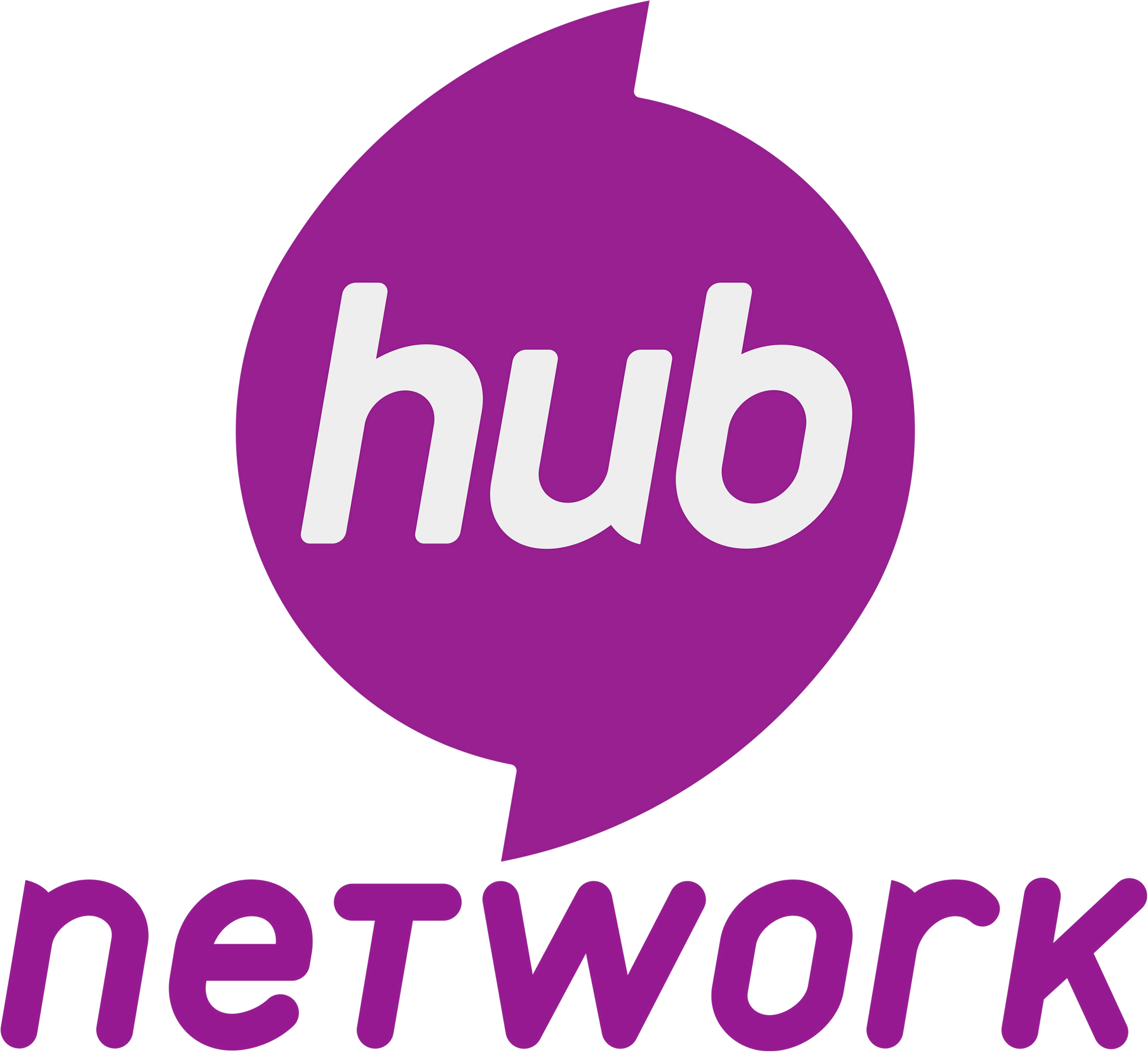 Hub network. Hub network