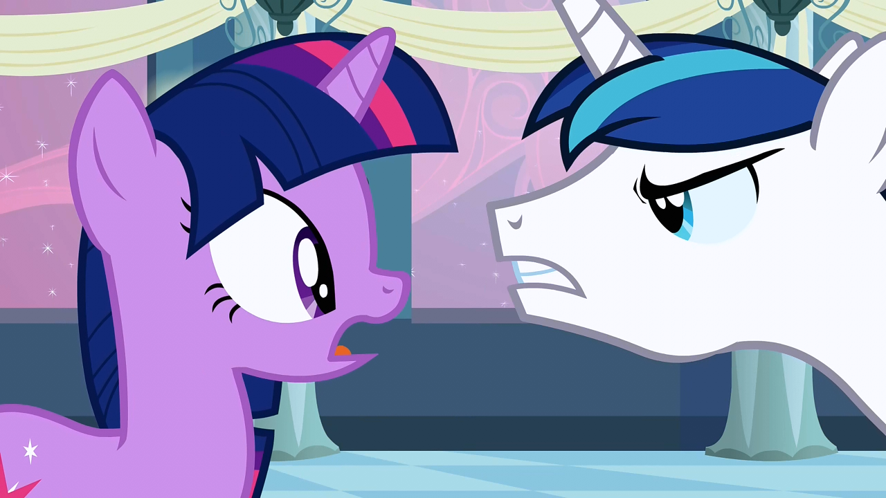 Image - Shining Armor angry with Twilight S2E25.png - My Little Pony ...