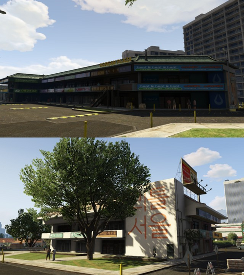 Korean Plaza - GTA Wiki, the Grand Theft Auto Wiki - GTA IV, San ...