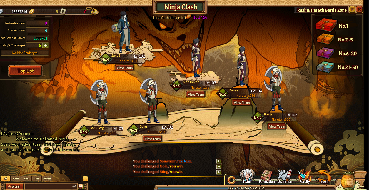 Ninja Clash - Unlimited Ninja Wiki