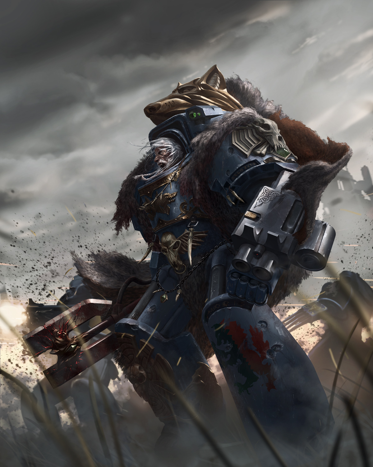 Warhammer 40k logan grimnar