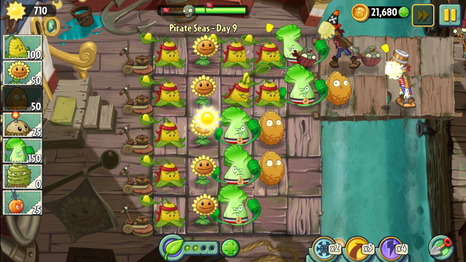 Pirate Seas - Day 9 - Plants vs. Zombies Wiki - Wikia