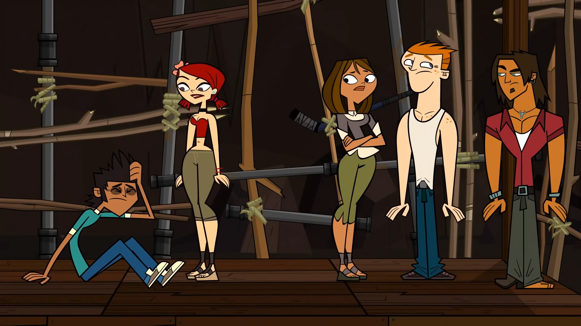 Everyone and Ezekiel - Total Drama Wiki