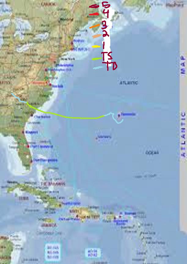 2060 Atlantic Hurricane Season Cyclone 5 Tropical Storm Emma ...