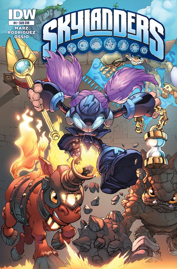 Skylanders Issue 4 - Portal Masters of Skylands unite!