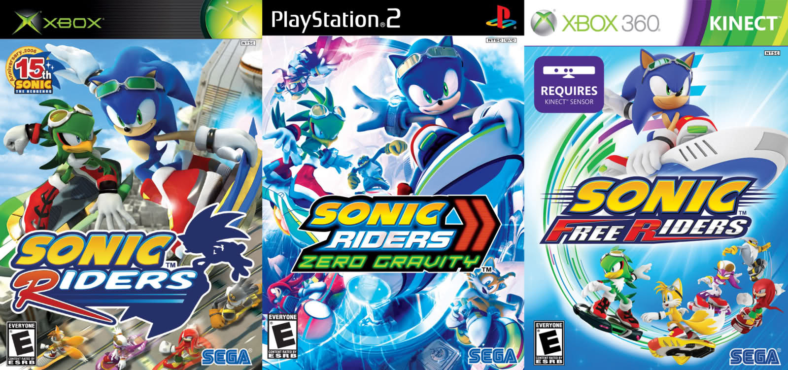 sonic riders xbox one