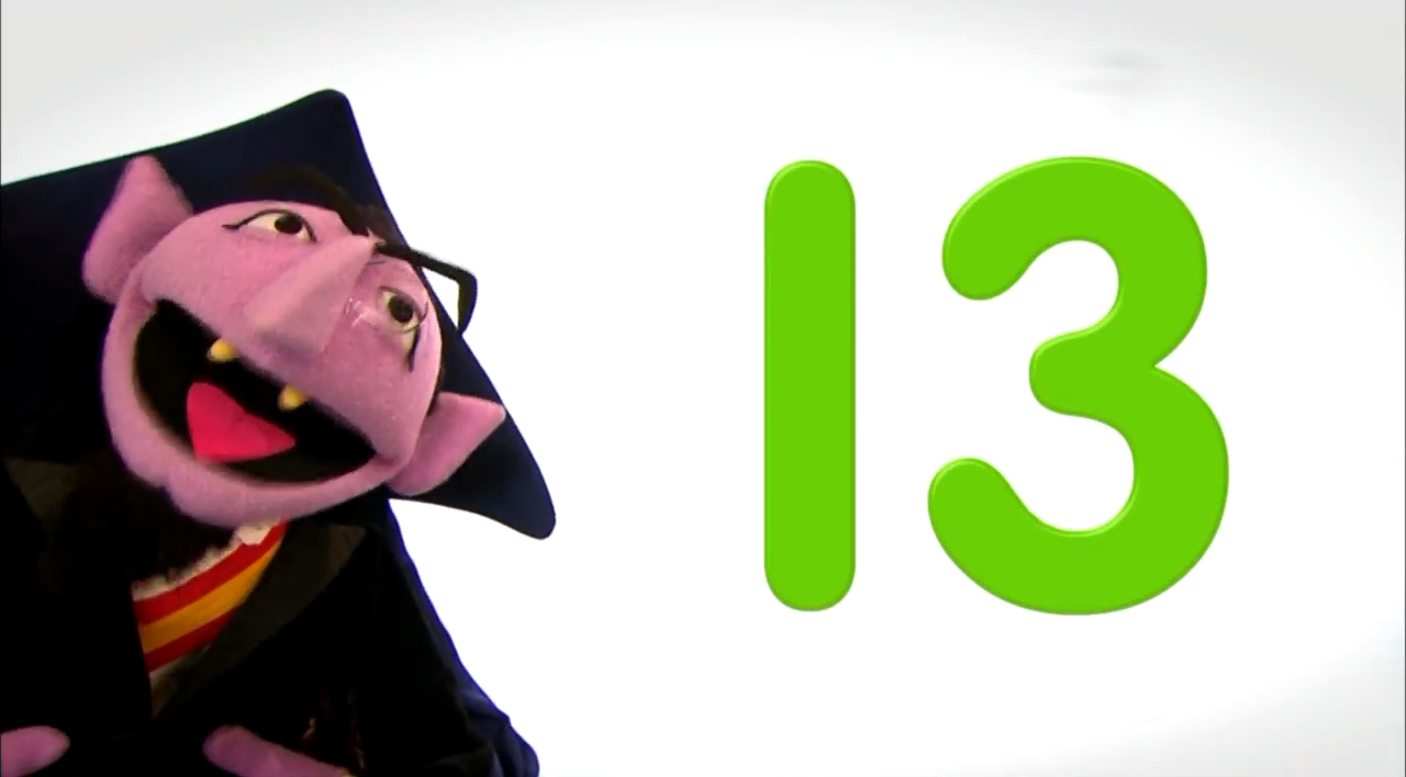 Дай 13. Sesame Street count number of the Day 13. Sesame the count number 5. Sesame the count holding number 2.